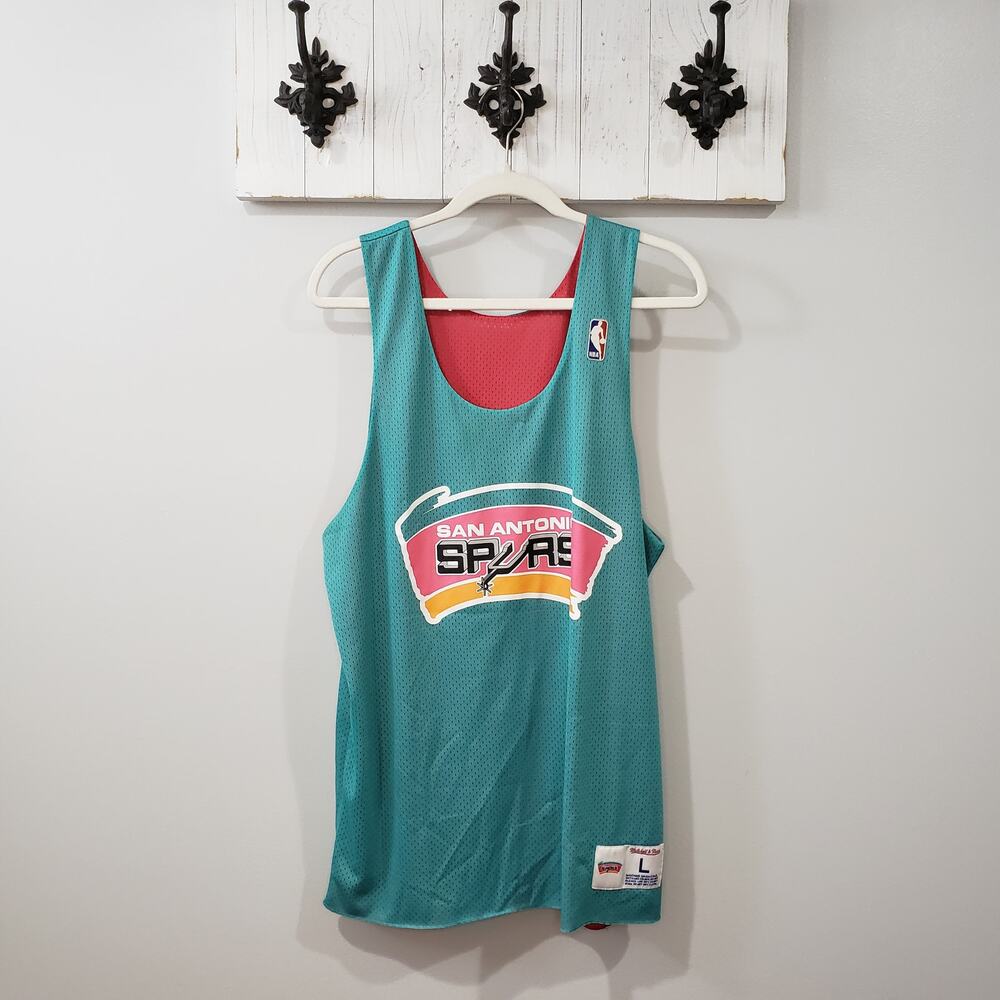 Mitchell & Ness San Antonio Spurs Retro Tank L
